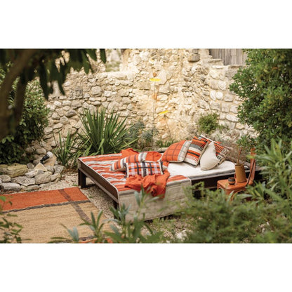 Chemin de lit Zeff Eden marmelade 90 x 240 cm en lin lavé – vue 3