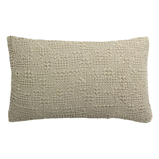 Coussin Tana pinède 40 x 65 cm en coton nid d'abeille