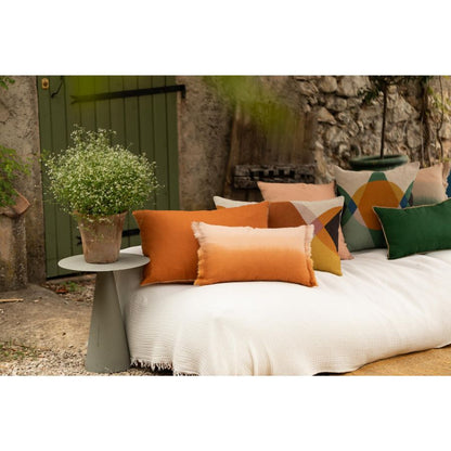 Coussin Zeff Shade cuivre 30 x 50 cm en lin lavé – vue 3