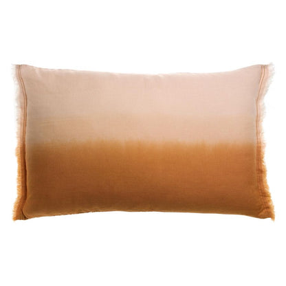 Coussin Zeff Shade cuivre 40 x 65 cm en lin lavé