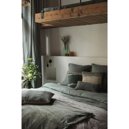 Drap plat Zeff thym 240 x 300 cm en lin lavé – vue 3