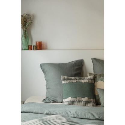 Drap plat Zeff thym 240 x 300 cm en lin lavé – vue 4