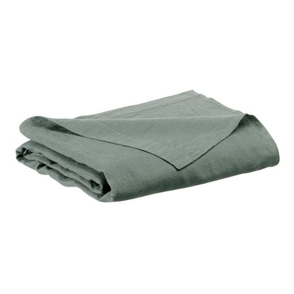 Drap plat Zeff thym 240 x 300 cm en lin lavé