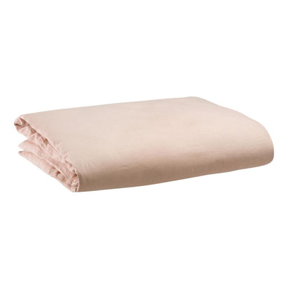 Housse de couette Zeff aubépine 240 x 260 cm en lin lavé