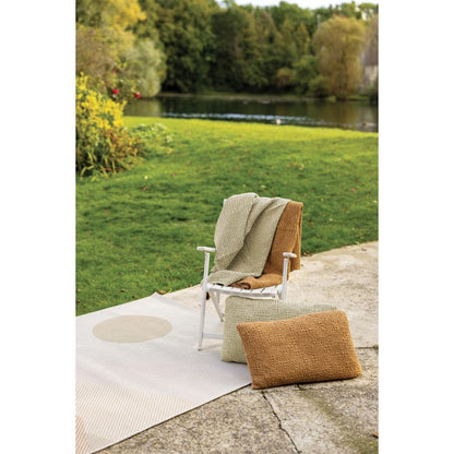 Jeté de lit Tana pinède 180 x 260 cm en coton nid d'abeille – vue 2