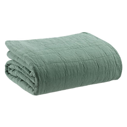 jete-recycle-titou-vert-de-gris-240x260-Jeté de lit-1-ARMONYA