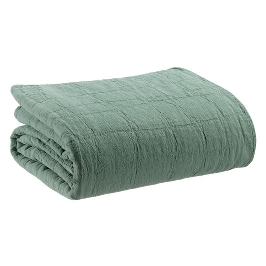 jete-recycle-titou-vert-de-gris-240x260-Jeté de lit-1-ARMONYA