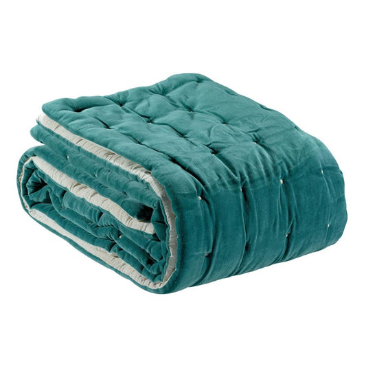 jete-uni-elise-finition-capiton-vert-de-gris-240x260-Jeté de lit-1-ARMONYA
