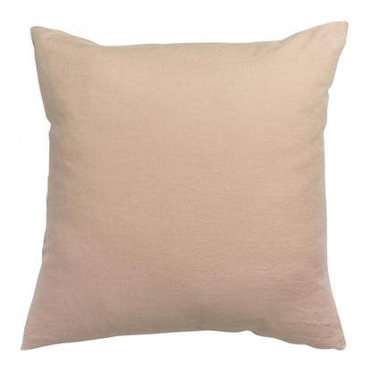 Taie d'oreiller Zeff aubépine 65 x 65 cm en lin lavé