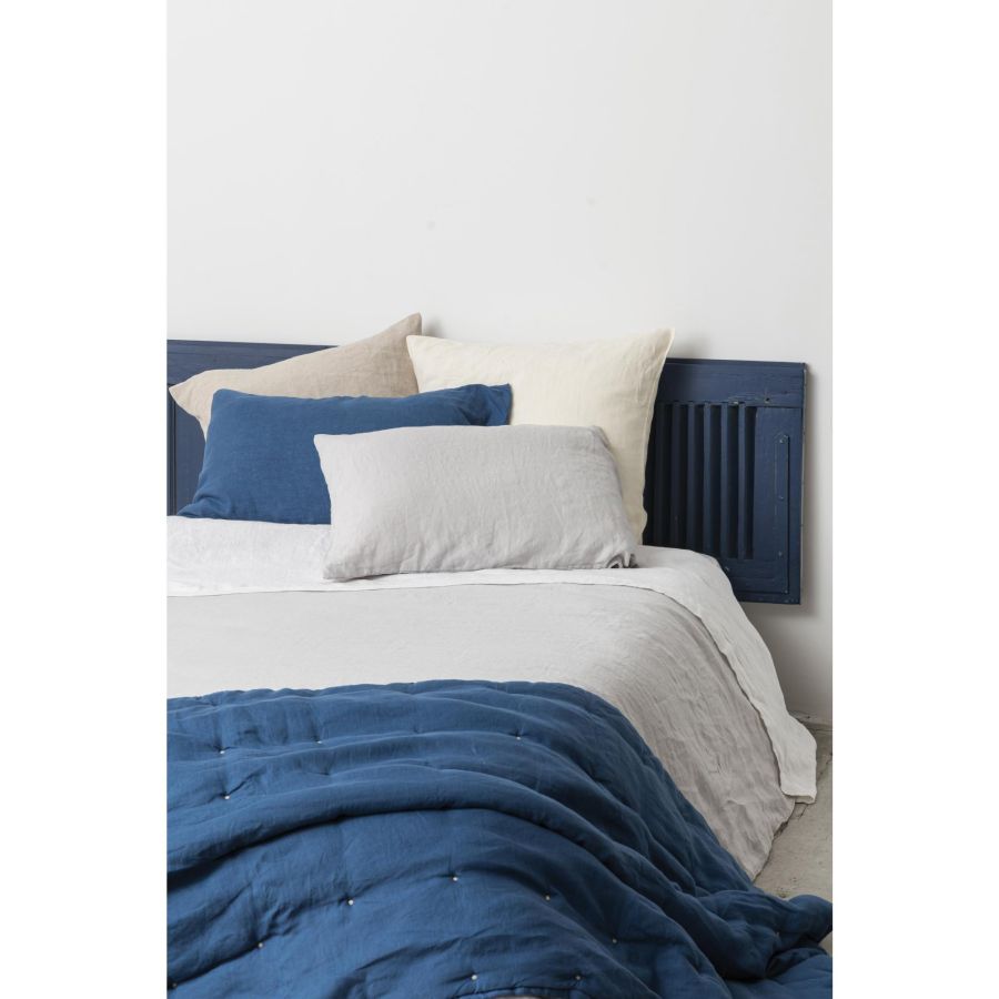 Taie d'oreiller Zeff touareg 50 x 75 cm en lin lavé – vue 2